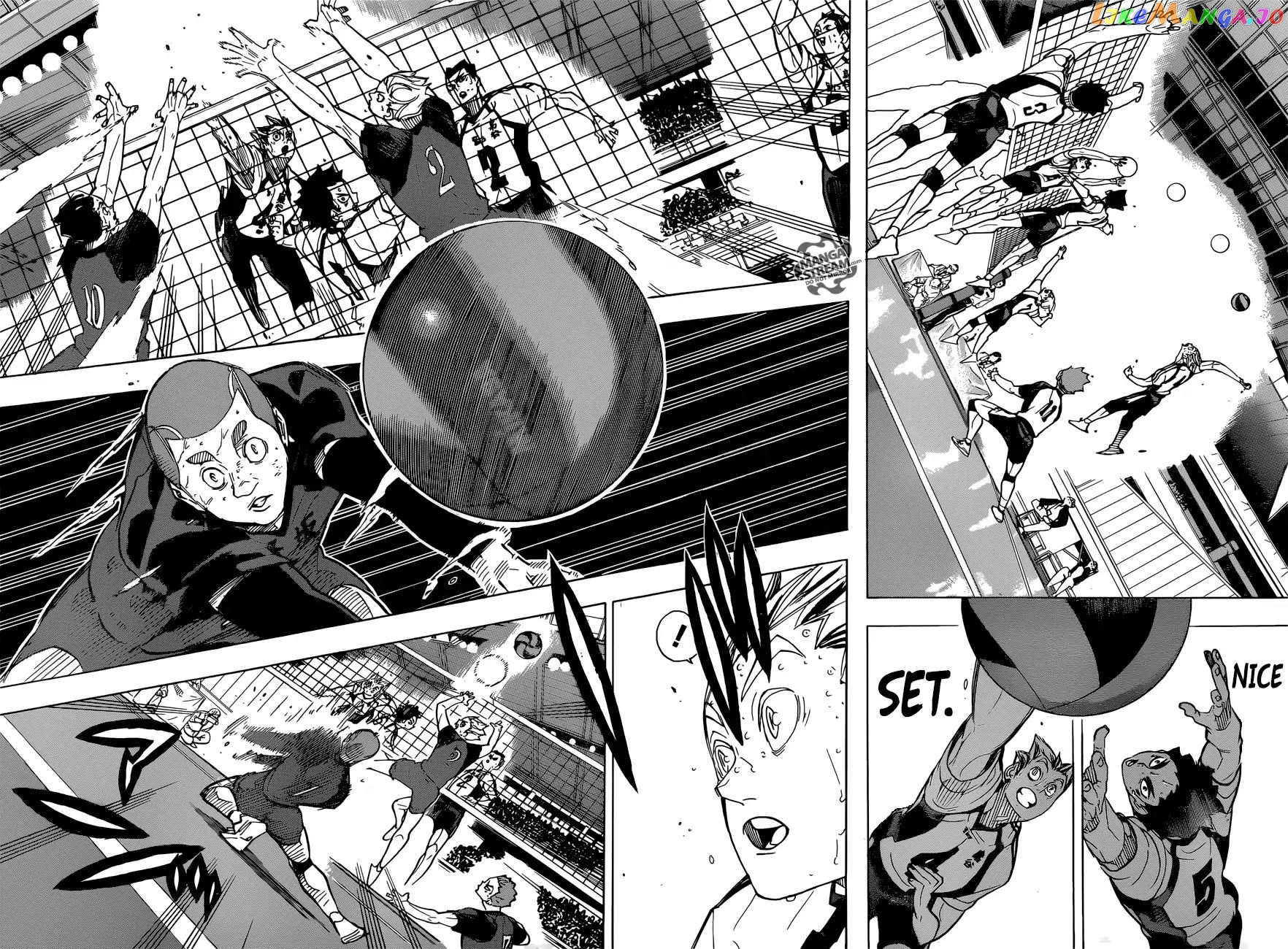 Haikyuu!!, Chapter 337 image 03